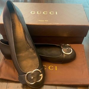 Gucci Sachalin Flat with Buckle